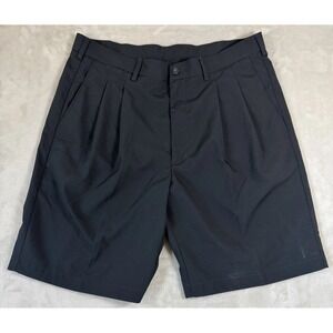 Nike Golf Dri Fit Men's Pleated Performance Chino Shorts Black Size 36